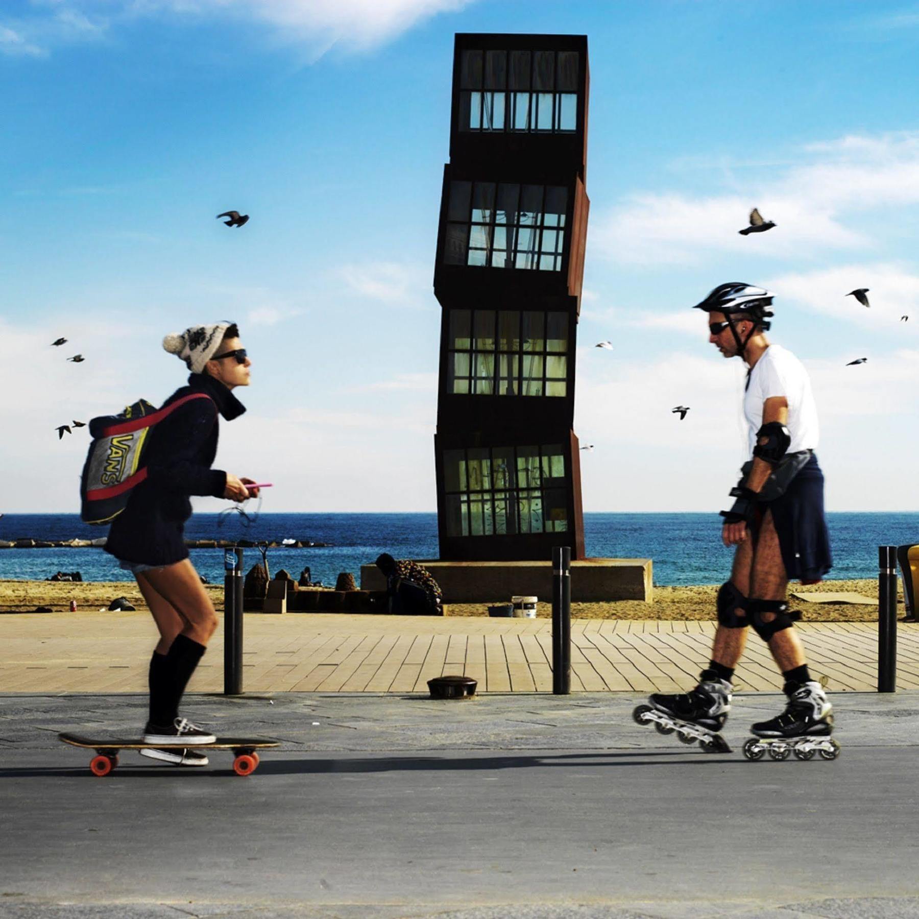 Amistat Beach Hostel Barcelona Kültér fotó